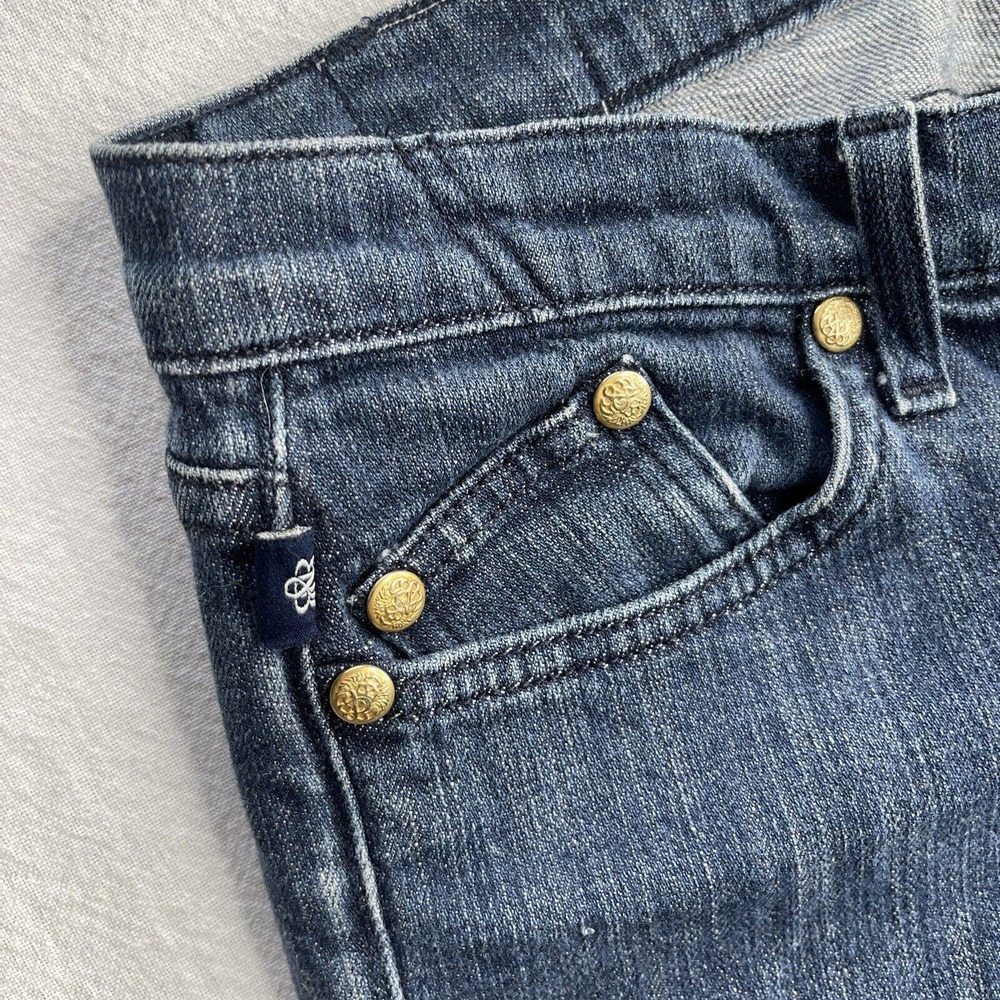 ROCK & REPUBLIC Dark Wash Boot Cut Jeans Women’s Sz 29 Inseam 32” Cut #001481 - Picture 12 of 12